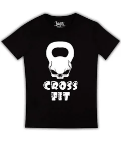 Прикольные футболки: Cross fit на черной 2